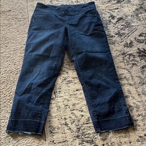 Jag Jeans Dark Indigo Cropped Denim